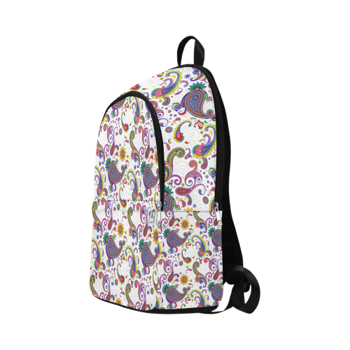 Bright paisley Fabric Backpack for Adult (Model 1659)