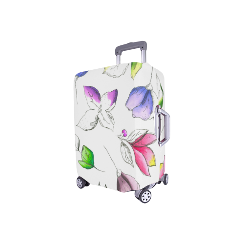 floral beauty Luggage Cover/Small 18"-21"