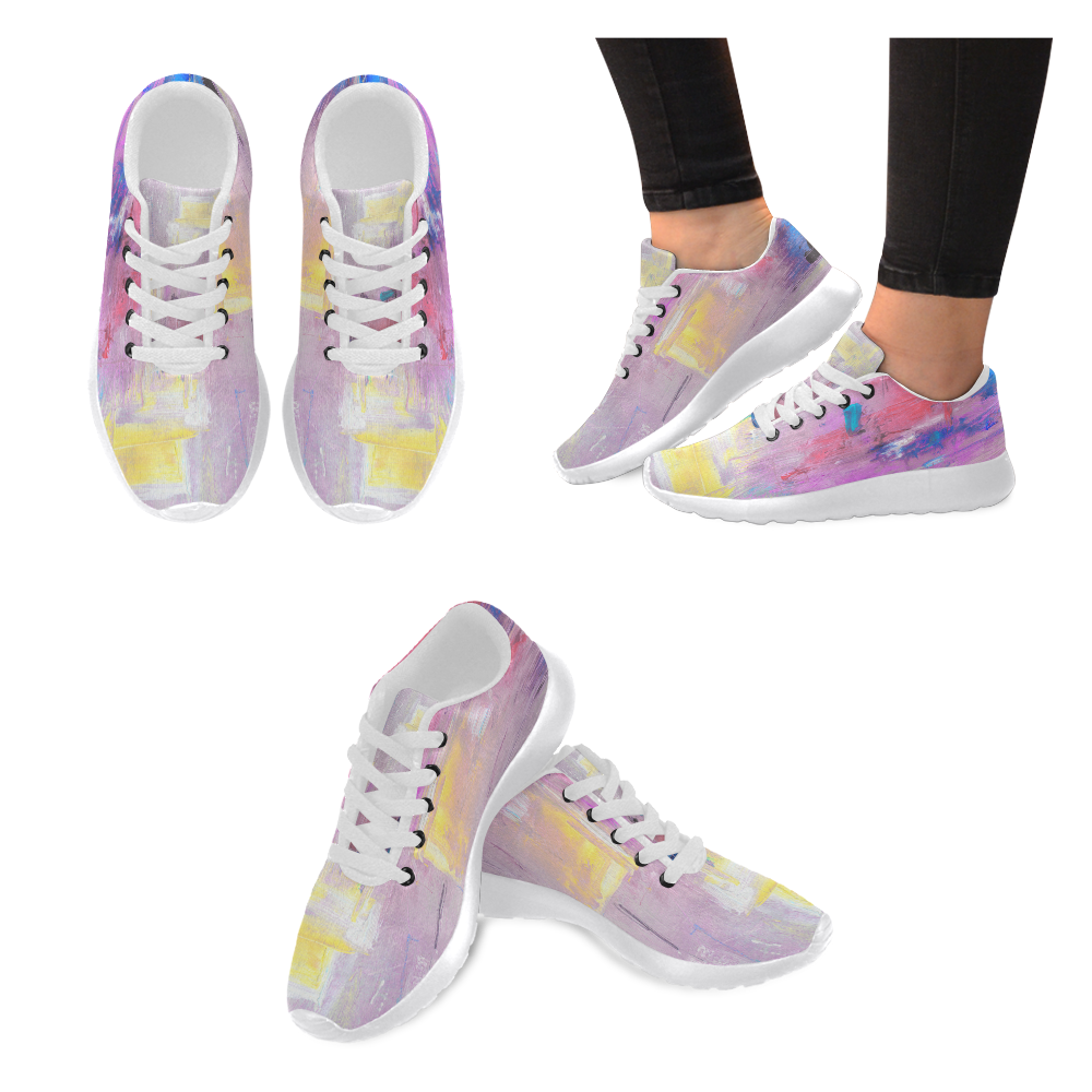 Little purple Women’s Running Shoes (Model 020)