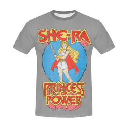 She-Ra Princess of Power All Over Print T-Shirt for Men/Large Size (USA Size) Model T40)