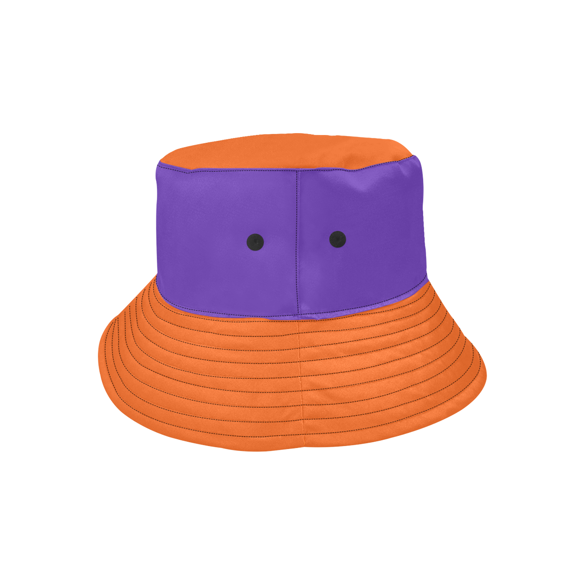 Orange, Purple Hat All Over Print Bucket Hat