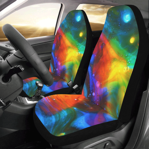 where no one has gone Car Seat Covers (Set of 2)