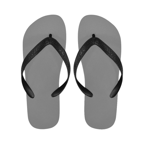 color grey Flip Flops for Men/Women (Model 040)