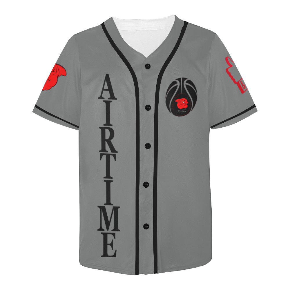 SHARK AIRTIME Jersey All Over Print Baseball Jersey for Men (Model T50)
