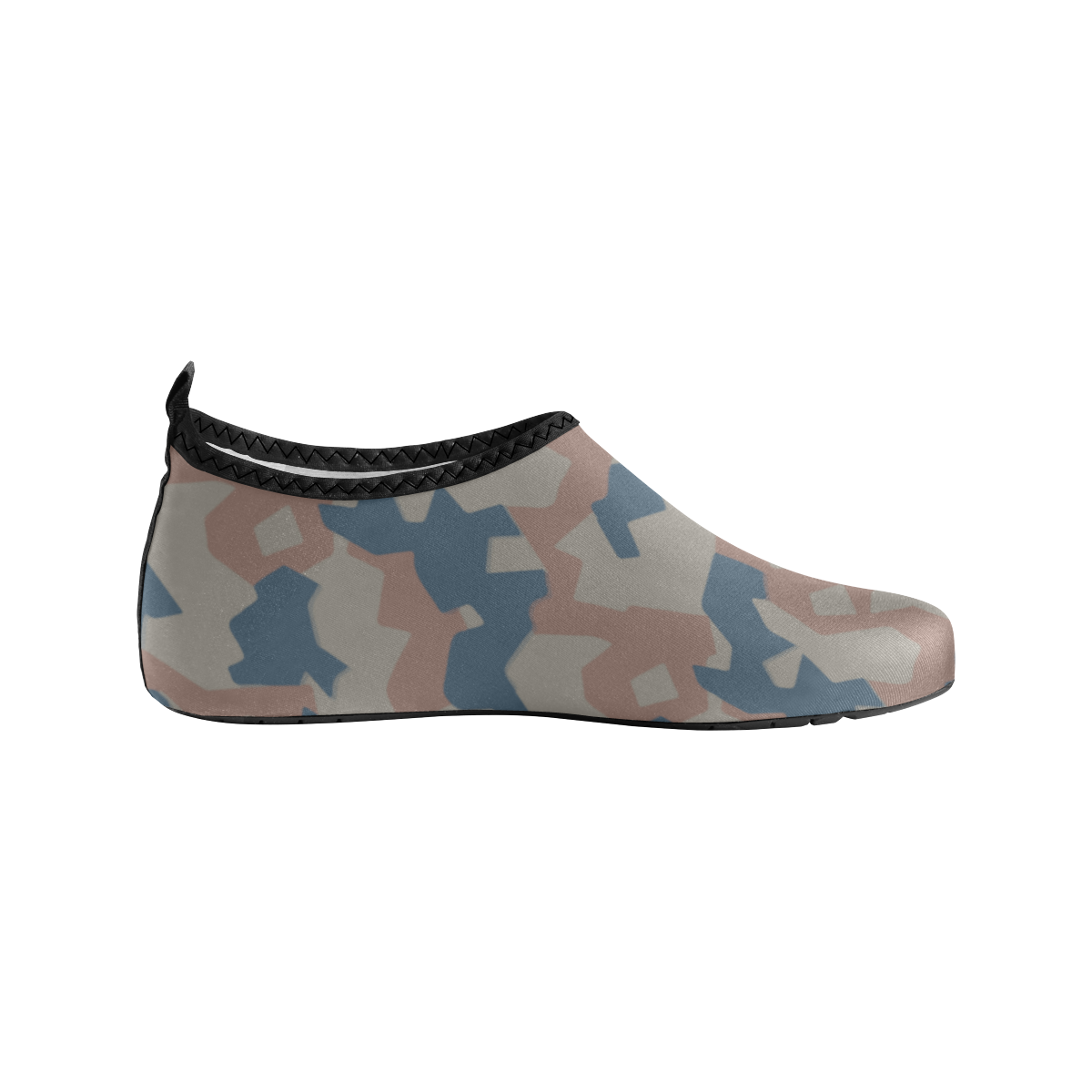 Bulgarian 1946 Splinter camouflage Men's Slip-On Water Shoes (Model 056)