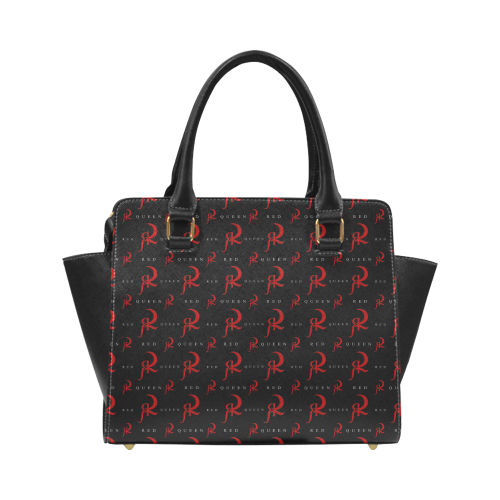 Red Queen Pattern Classic Shoulder Handbag (Model 1653)