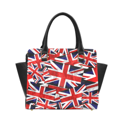 Union Jack British UK Flag Classic Shoulder Handbag (Model 1653)