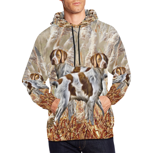 britts for hoodie4 All Over Print Hoodie for Men (USA Size) (Model H13)