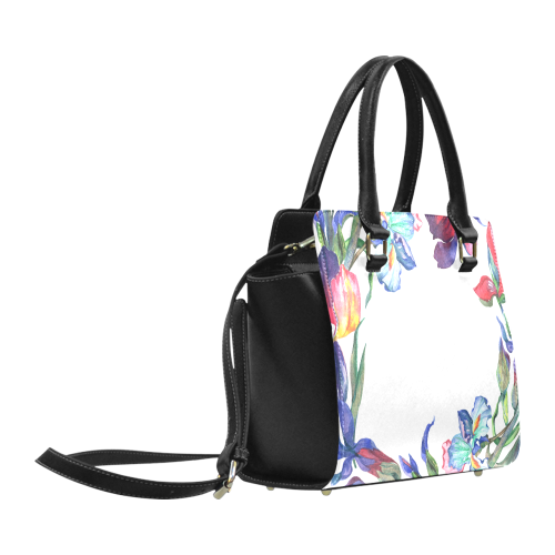 floral nn Classic Shoulder Handbag (Model 1653)