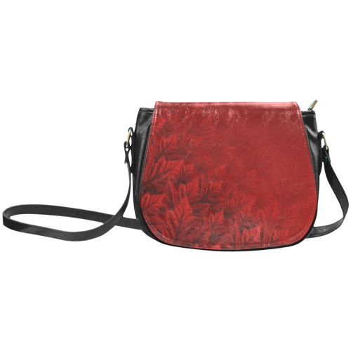 Autumn Maple Leaf Canada Classic Saddle Bag/Small (Model 1648)