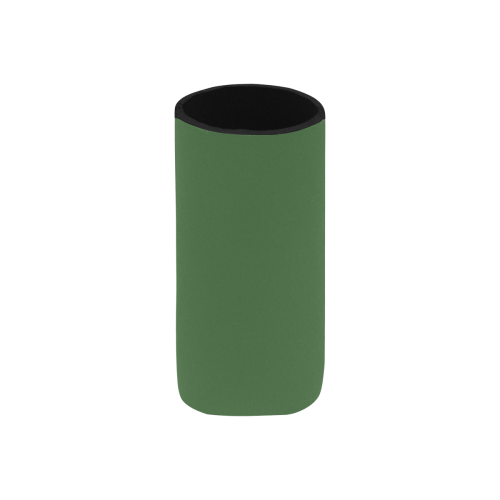 color artichoke green Neoprene Can Cooler 5" x 2.3" dia.