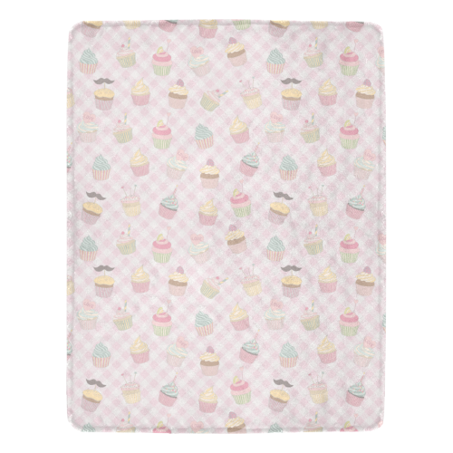 Cupcakes Ultra-Soft Micro Fleece Blanket 54''x70''