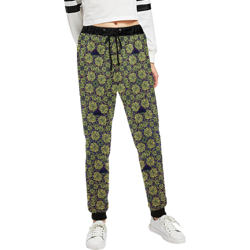 Medieval Roses Unisex All Over Print Sweatpants (Model L11)