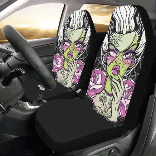 Bride of Frankenstein Seat Covers Car Seat Covers (Set of 2)