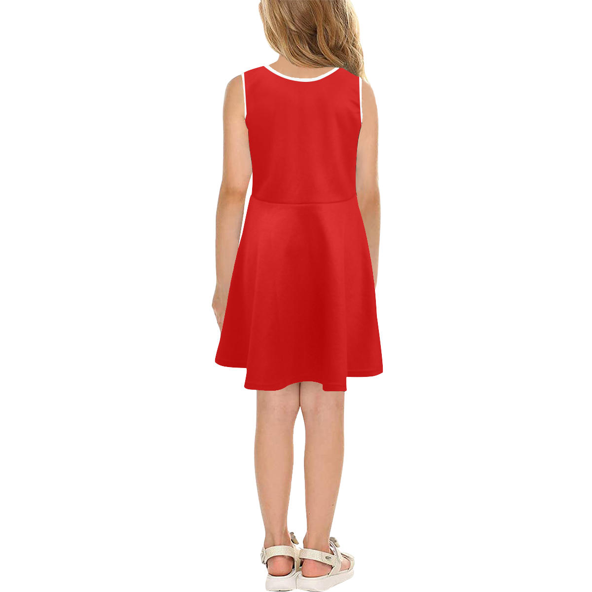 ADHD Girls' Sleeveless Sundress (Model D56)