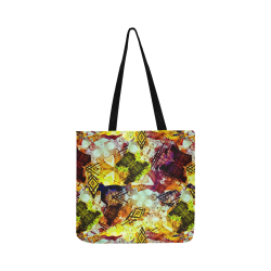 Graffiti Style - Markings on Watercolors Reusable Shopping Bag Model 1660 (Two sides)