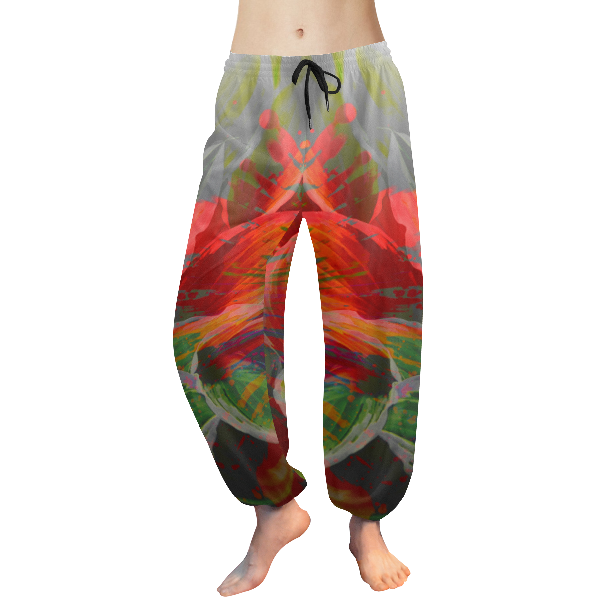 wheelVibe_vibe24 Women's All Over Print Harem Pants (Model L18)