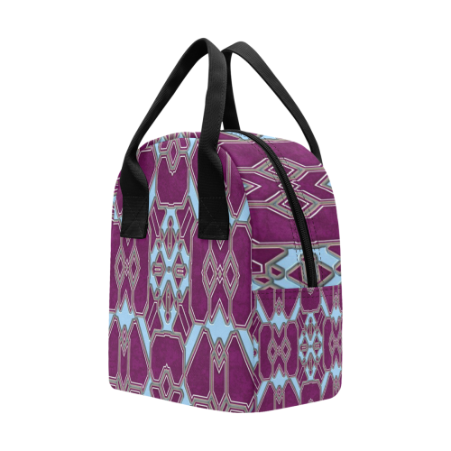 Art Deco 22 by JamColors Zipper Lunch Bag (Model 1689)