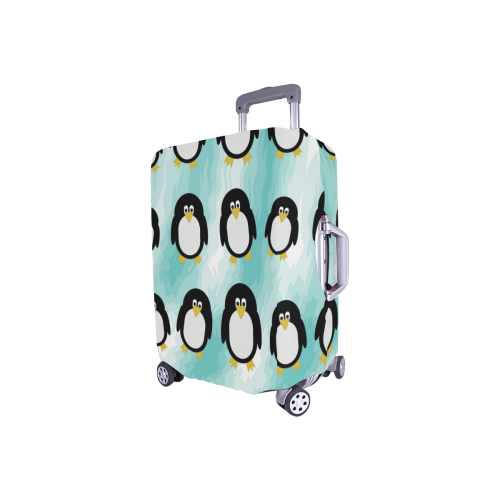 Penguins Luggage Cover/Small 18"-21"