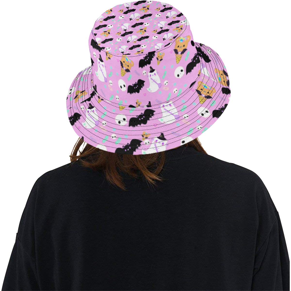 Halloween Sweets (pink) All Over Print Bucket Hat