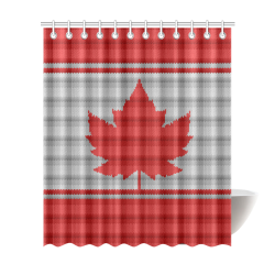 Canada  Shower Curtain Winter Print Shower Curtain 72"x84"