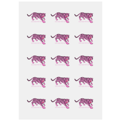 This Pussy Grabs Back! Personalized Temporary Tattoo (15 Pieces)