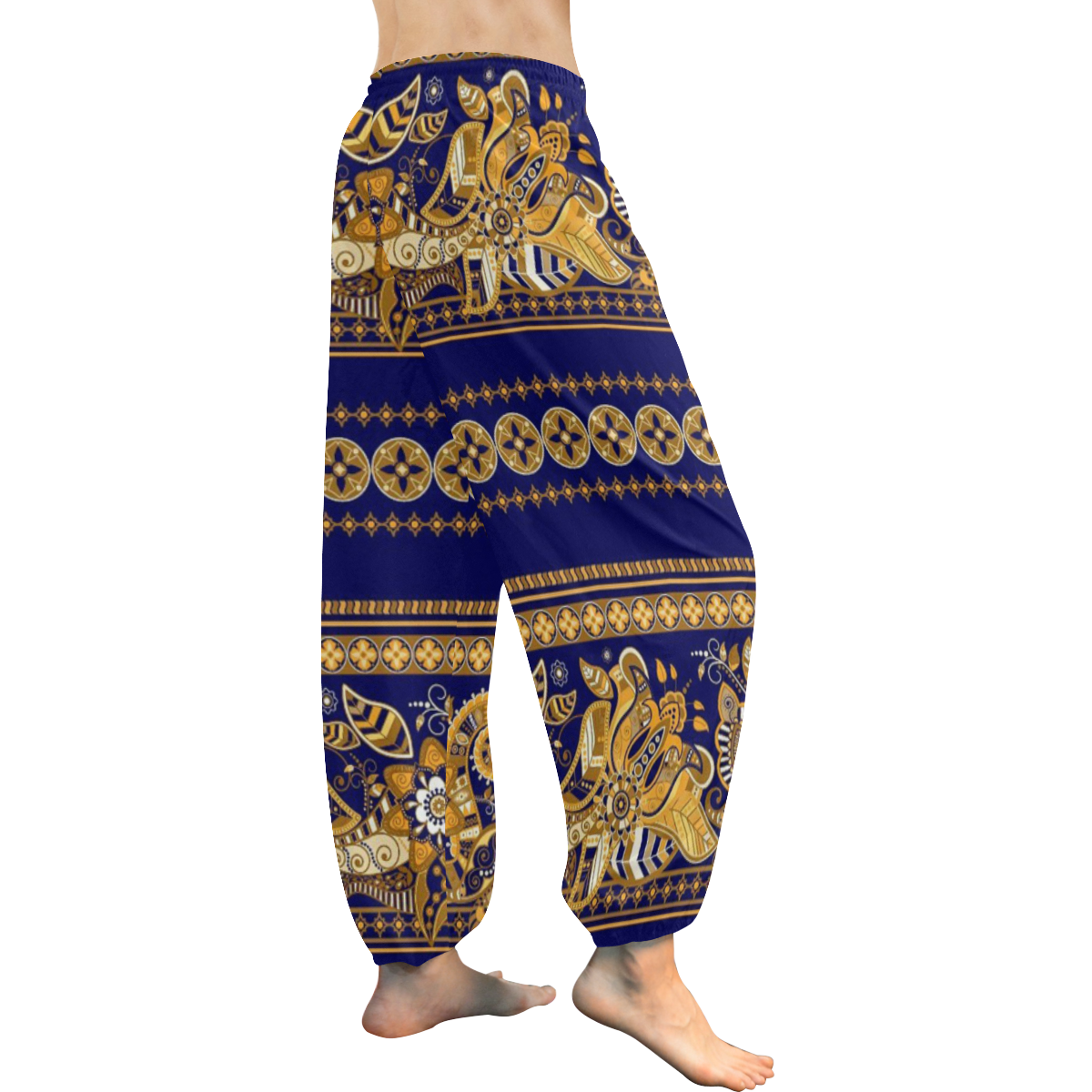 Asian Patterns 2 Women's All Over Print Harem Pants (Model L18)
