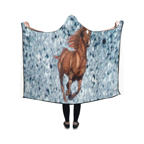 Wildfire Hooded Blanket 50''x40''