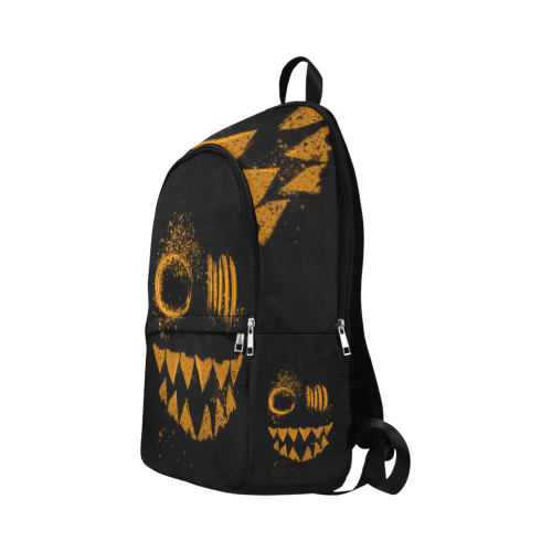 Woke Orange Rave Monster Festival Fabric Backpack for Adult (Model 1659)