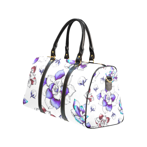 floral n New Waterproof Travel Bag/Large (Model 1639)