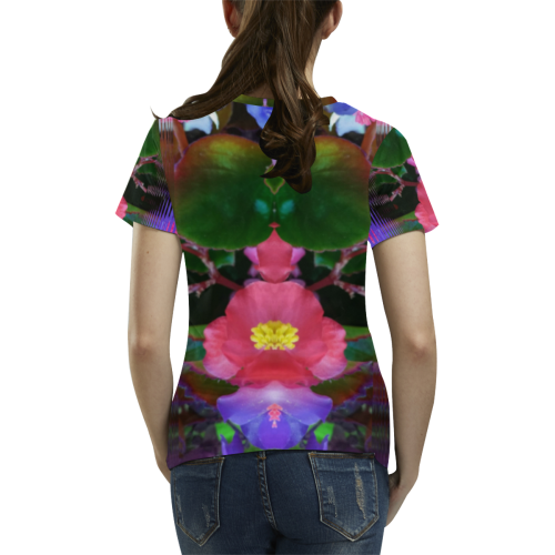 Digital1 All Over Print T-Shirt for Women (USA Size) (Model T40)