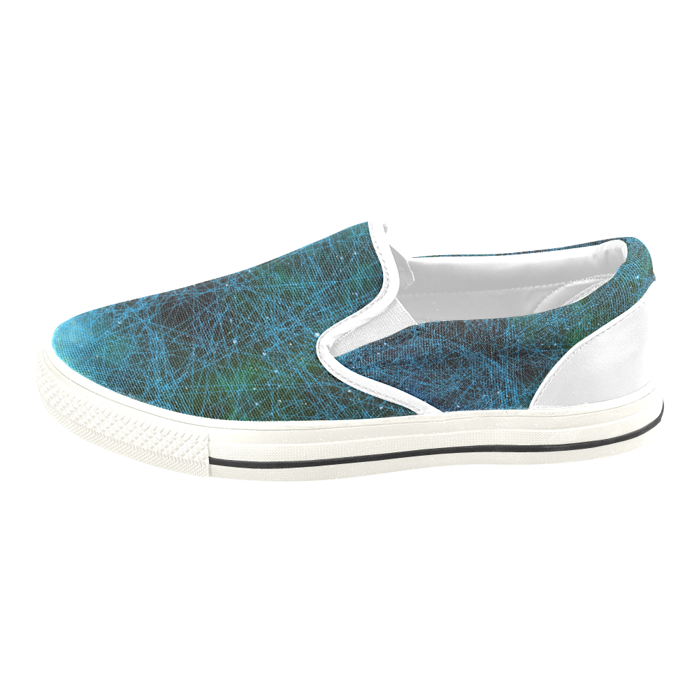 System Network Connection Women's Slip-on Canvas Shoes/Large Size (Model 019)
