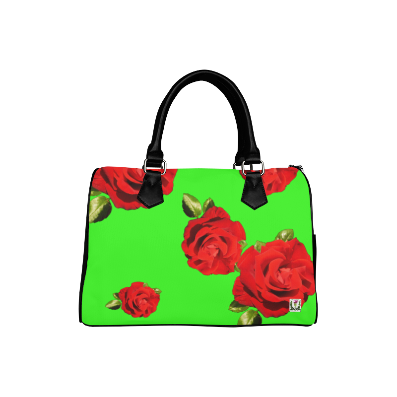 Fairlings Delight's Floral Luxury Collection- Red Rose Handbag 53086b17 Boston Handbag (Model 1621)
