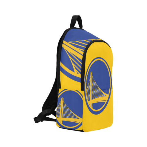 Golden State Warriors Yellow Fabric Backpack for Adult (Model 1659)