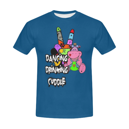 Dancing by Nico Bielow All Over Print T-Shirt for Men (USA Size) (Model T40)