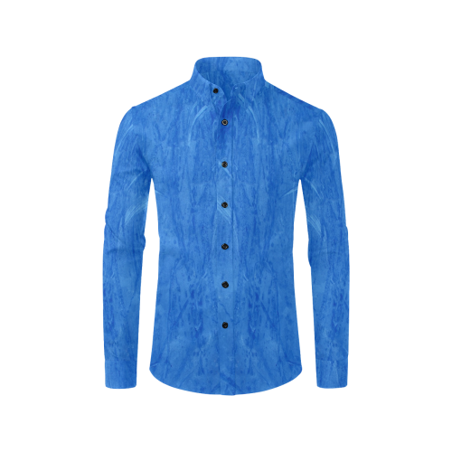 Blue Power by Artdream Men's All Over Print Casual Dress Shirt (Model T61)