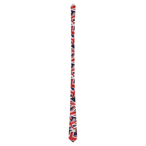Union Jack British UK Flag Classic Necktie (Two Sides)
