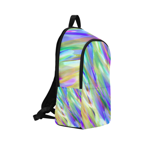 Colorful digital art splashing G401 Fabric Backpack for Adult (Model 1659)