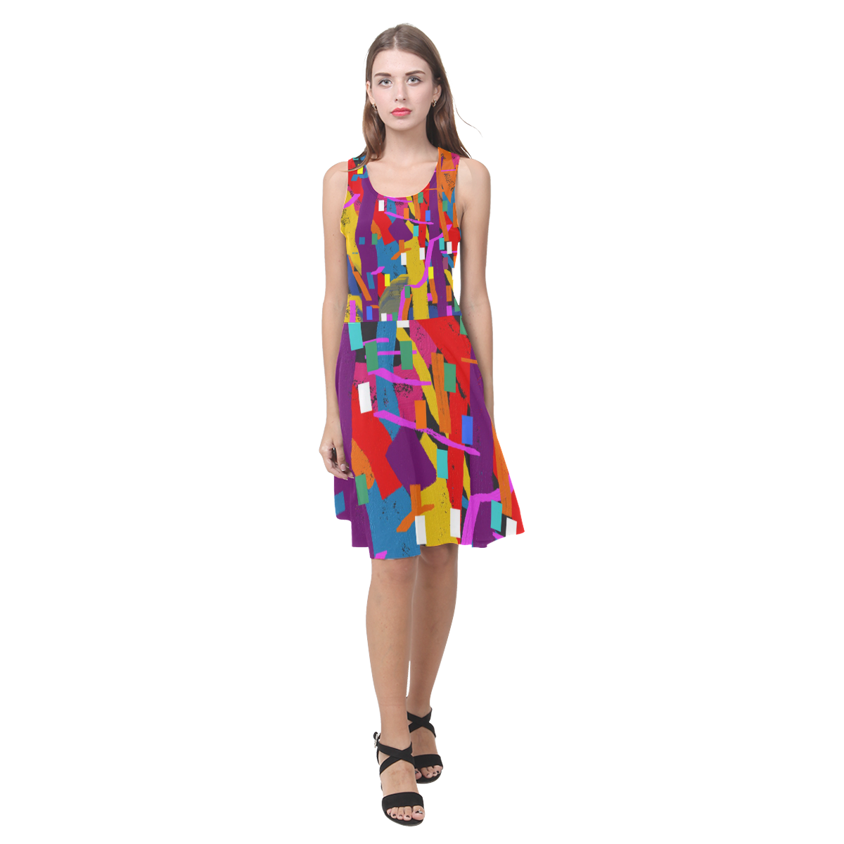 CONFETTI NIGHTS 2 Atalanta Casual Sundress(Model D04)