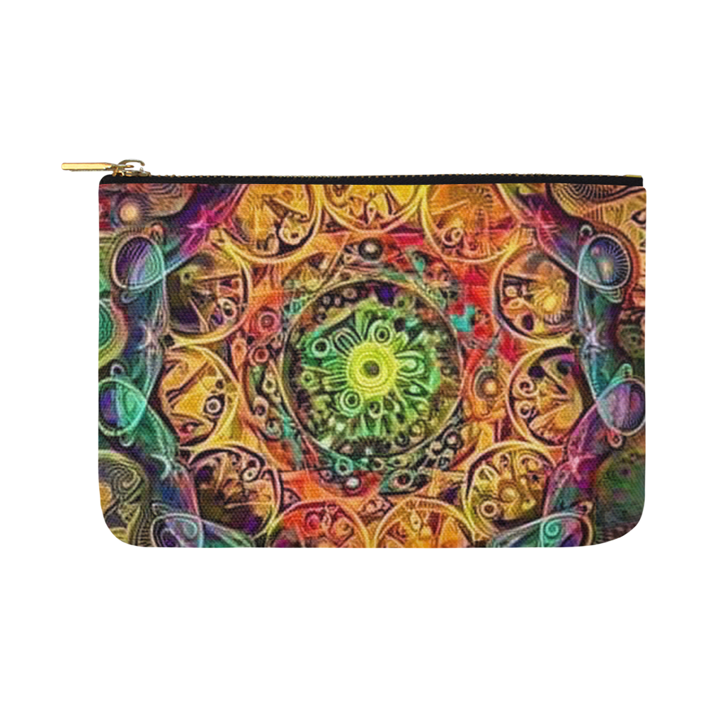 Fantasy Fractal Carry-All Pouch 12.5''x8.5''