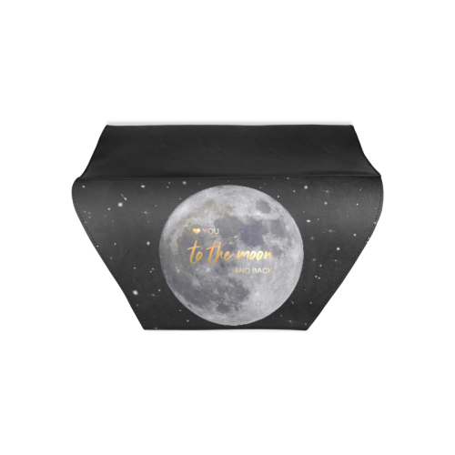 TO THE MOON AND BACK Clutch Bag (Model 1630)