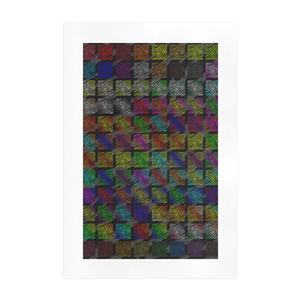 Ripped SpaceTime Stripes Collection Art Print 19‘’x28‘’