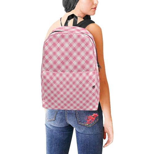 pink pattern Unisex Classic Backpack (Model 1673)