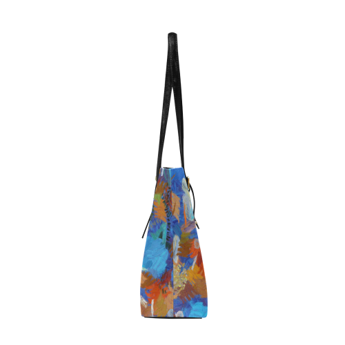 Colorful paint strokes Euramerican Tote Bag/Large (Model 1656)