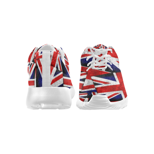 Union Jack British UK Flag Men's Athletic Shoes (Model 0200)