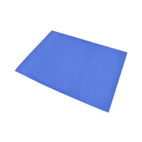 color royal blue Area Rug7'x5'