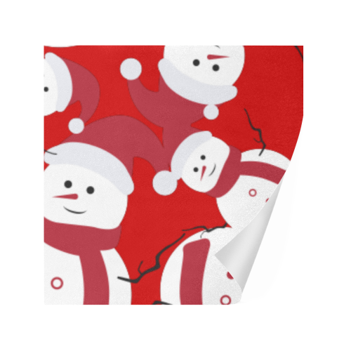Snowman Gift Wrapping Paper 58"x 23" (3 Rolls)