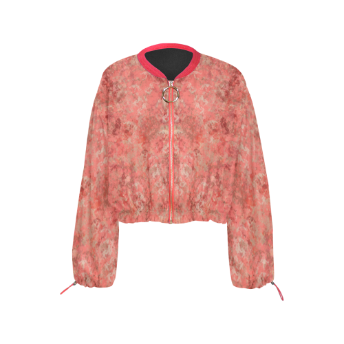 tt0000023 Cropped Chiffon Jacket for Women (Model H30)