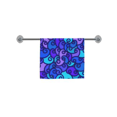 Purple Swirls Custom Towel 16"x28"
