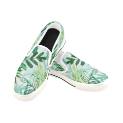 Jungles Women's Slip-on Canvas Shoes/Large Size (Model 019)